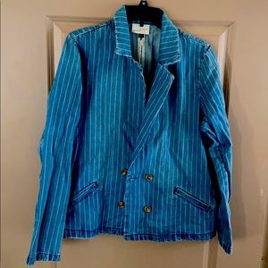 Denim blazer
